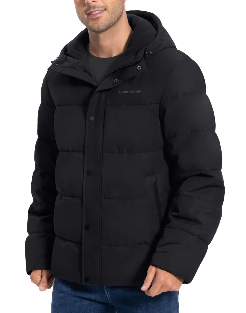 Pioneer Camp Men's Down Winter Coat, synthetic fill