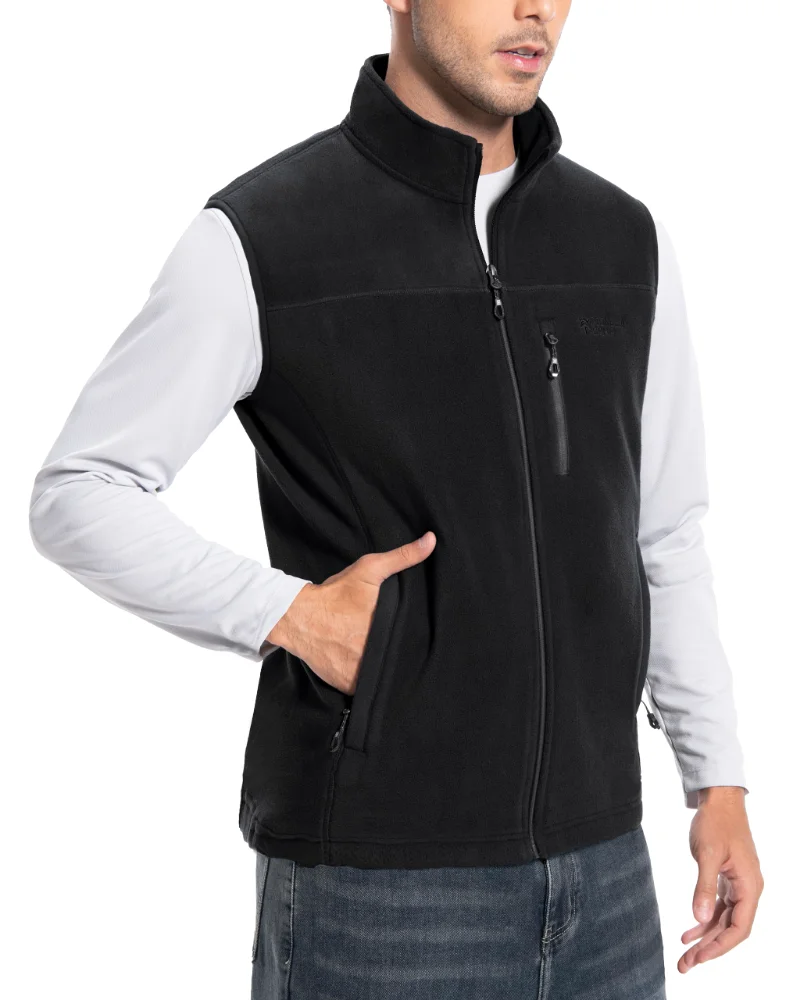 Pioneer Camp Men's Full-Zip Fleece Vest