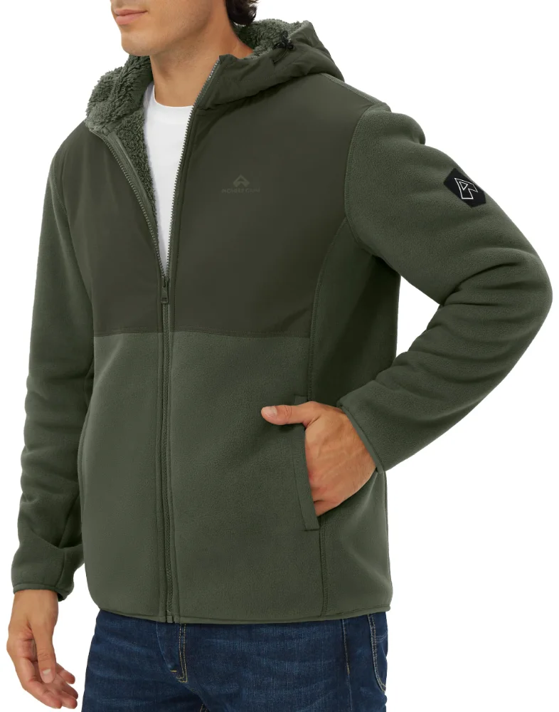 Pioneer Camp Men's Sherpa Fleece Jacket