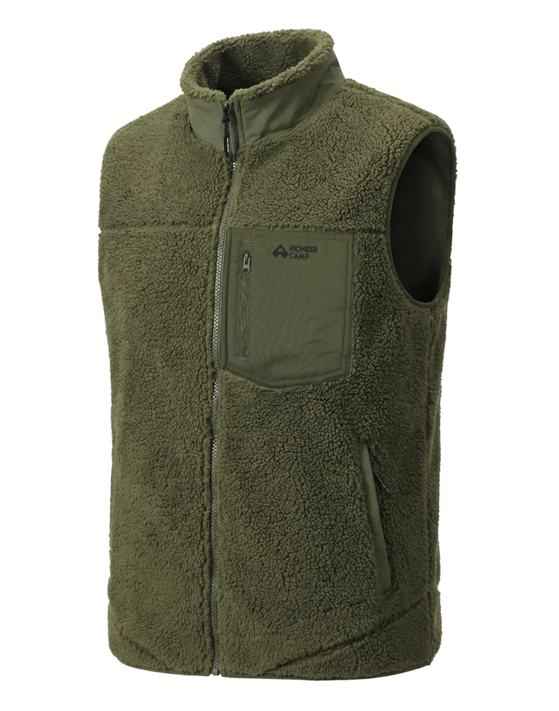 Pioneer Camp Men's Sherpa Fleece Vest