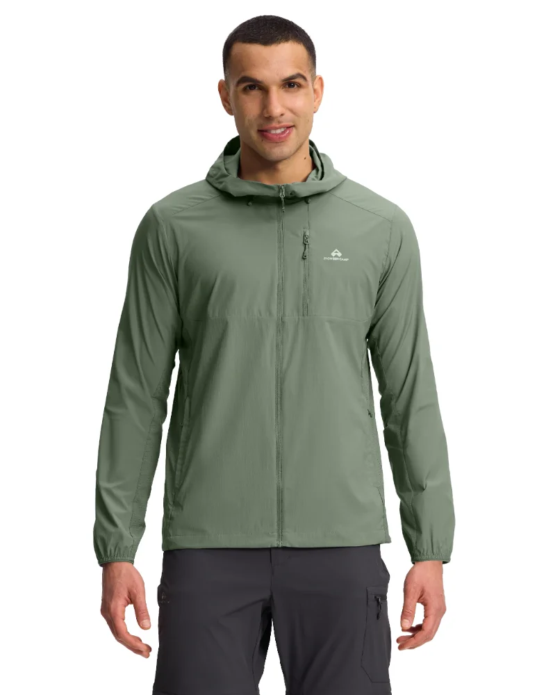 Pioneer Camp Men's UPF Running Jacket