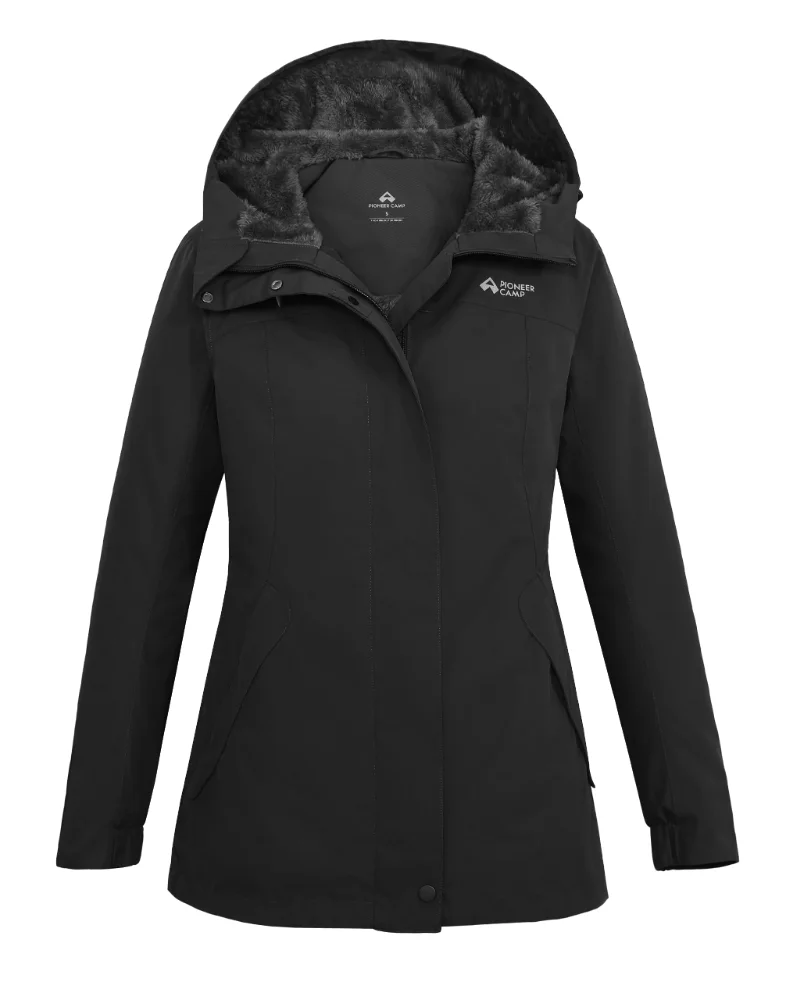Pioneer Camp Women's Fleece-Lined Ski Jacket