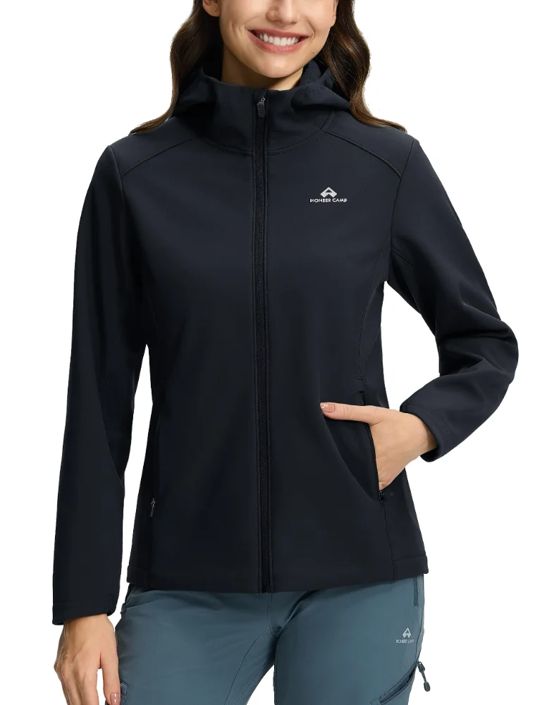Pioneer Camp Women's Fleece-Lined Softshell Jacket