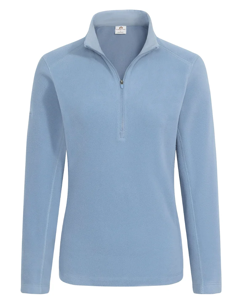 Pioneer Camp Women's Grid-Fleece Quarter-Zip Pullover