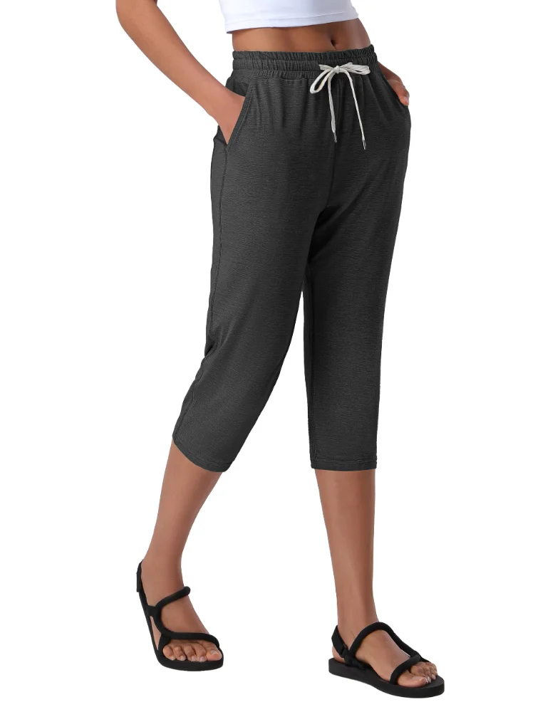 Pioneer Camp Women's Pocket Sweatpants in Heather Black