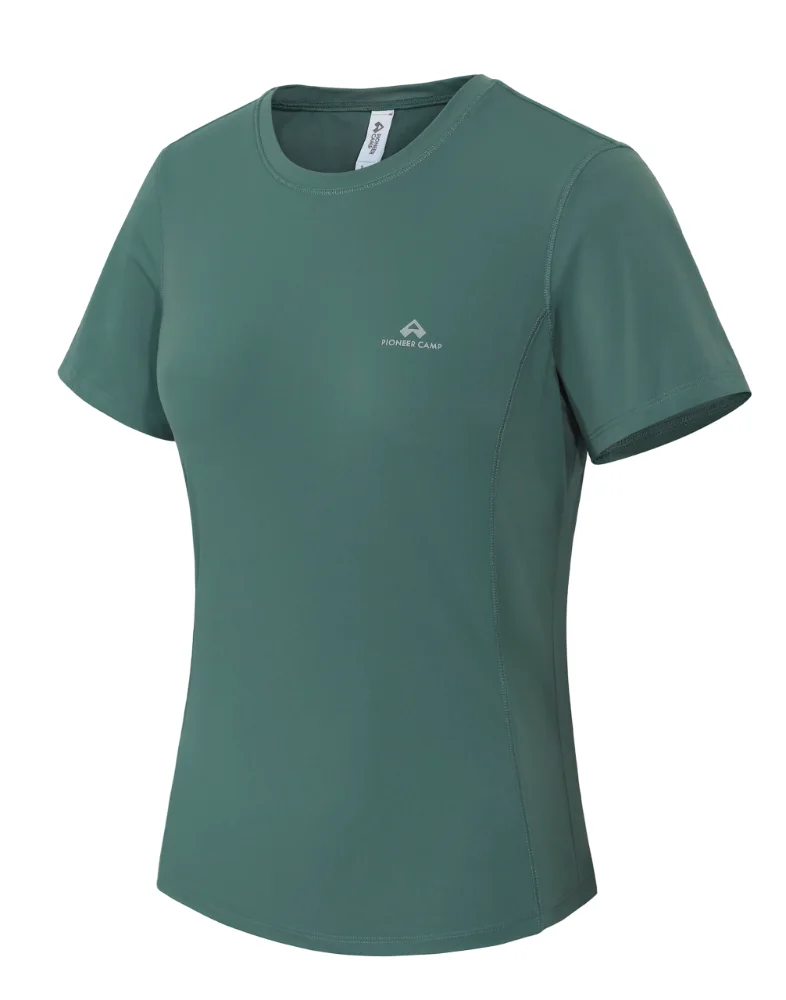 Pioneer Camp Women's Quick-Dry Shirt in Charcoal Green