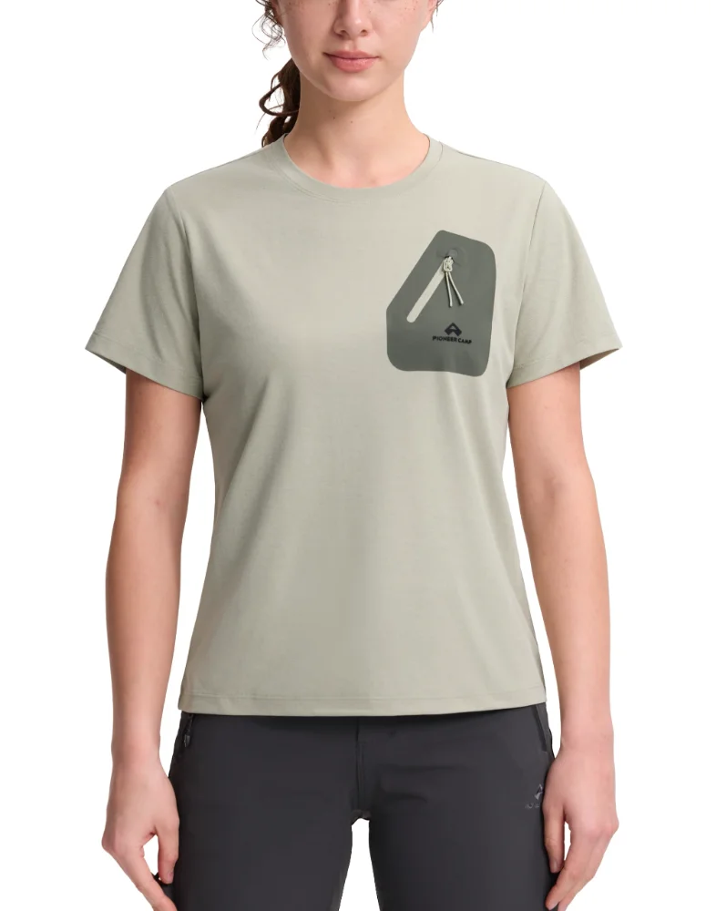 Pioneer Camp Women's Quick-Dry Shirt, short sleeve