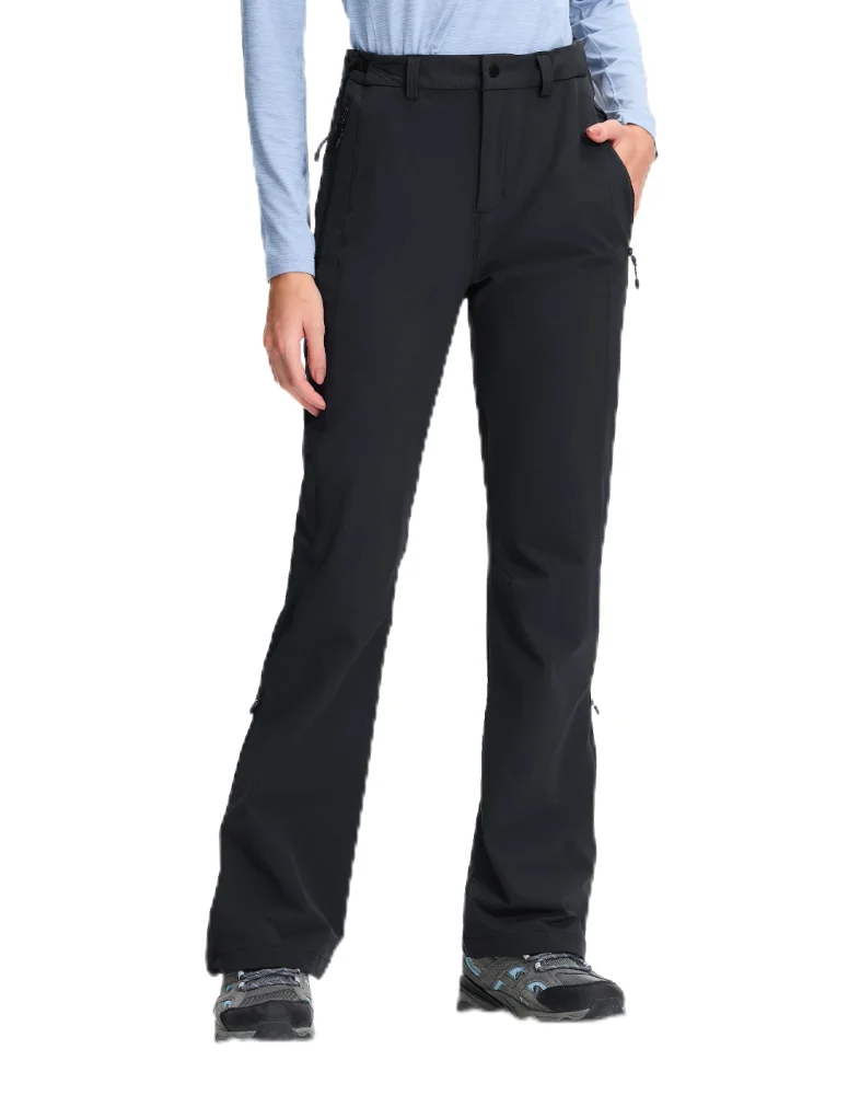 Pioneer Camp Women's Ripstop Cargo Trousers in Black
