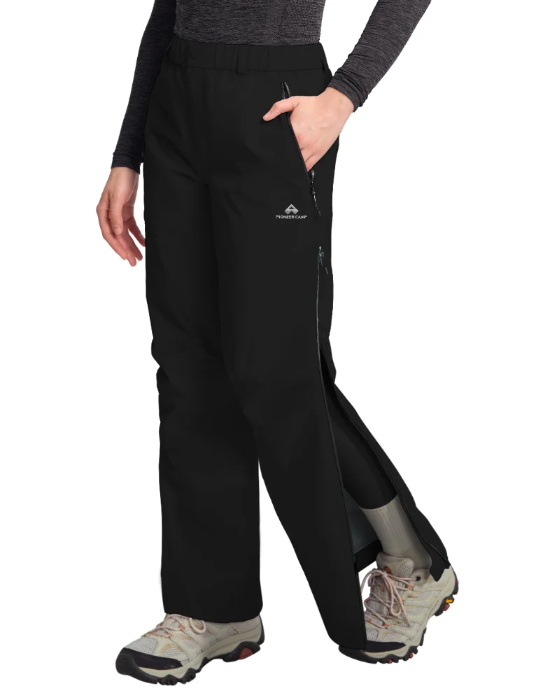 Pioneer Camp Women's Waterproof Trousers, black