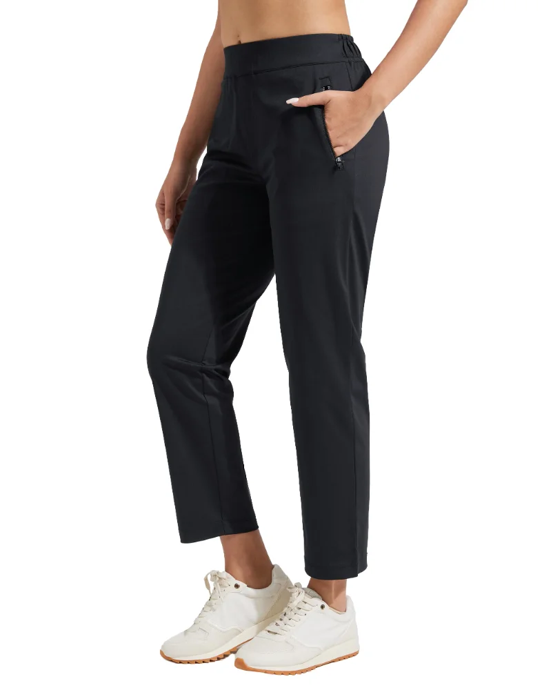 Pioneer Camp Women's Zip-Pocket Trousers, black